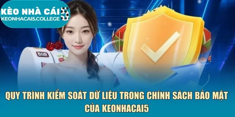 Quy trình kiểm soát dữ liệu trong chính sách bảo mật của Keonhacai5